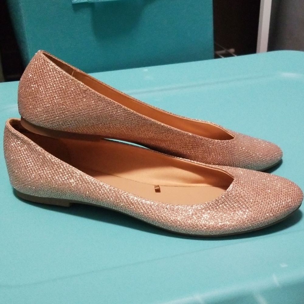 Rose Gold Flats